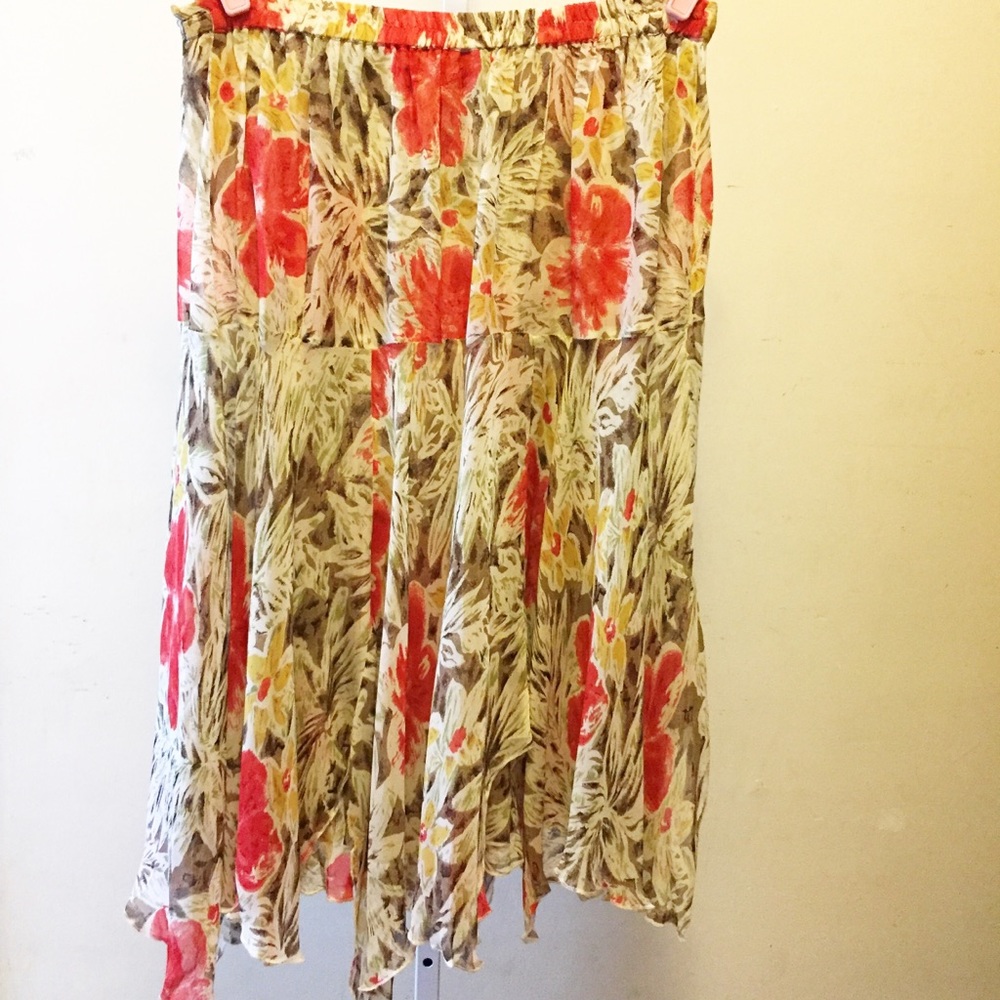 Sarah Arizona/Nordstrom asymmetrical skirt Sz XL